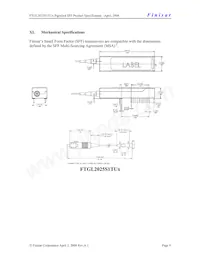 FTGL2025S1TUS Datasheet Pagina 9