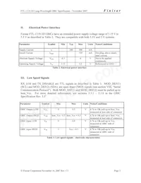 FTL-1319-3D-DD Datasheet Pagina 3