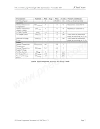 FTL-1319-3D-DD Datasheet Pagina 7