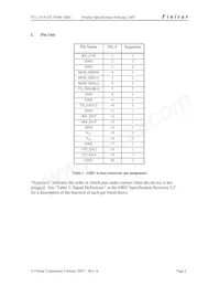 FTL-1619-61 Datasheet Pagina 2