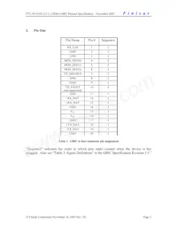 FTL-8519-3D-2.5 Datasheet Page 2