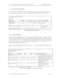 FTL-8519-3D-DD Datasheet Pagina 3