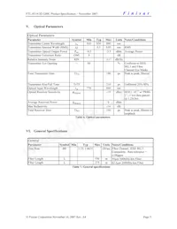 FTL-8519-3D-DD Datasheet Page 5