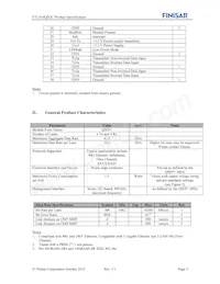 FTL410QD2C Datasheet Page 3