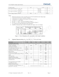 FTL410QD2C Datasheet Pagina 5