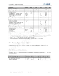 FTL410QD2C Datasheet Pagina 6
