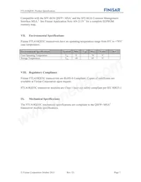 FTL410QD3C Datasheet Page 7