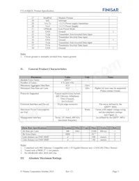 FTL410QE2C Datasheet Pagina 3