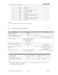 FTL410QE2N Datasheet Page 3