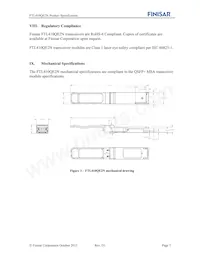 FTL410QE2N Datasheet Pagina 7