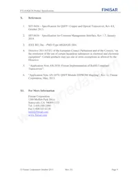 FTL410QE2N Datasheet Page 9
