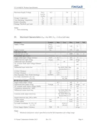 FTL410QE3C 데이터 시트 페이지 4