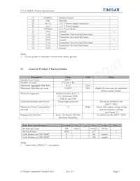 FTL414QB2C Datasheet Pagina 3