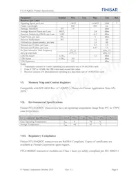 FTL414QB2C 데이터 시트 페이지 6