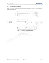 FTL414QB2C 데이터 시트 페이지 7