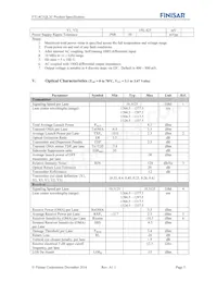 FTL4C1QL2C Datasheet Page 5