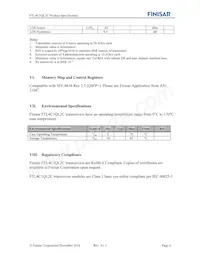 FTL4C1QL2C Datasheet Page 6