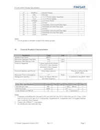 FTL4C1QM1C Datasheet Page 3