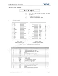 FTL4C3QE1C Datasheet Page 2