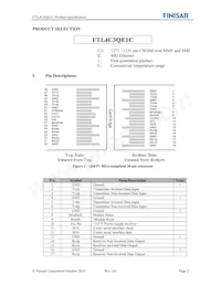 FTL4C3QE1C Datasheet Pagina 2