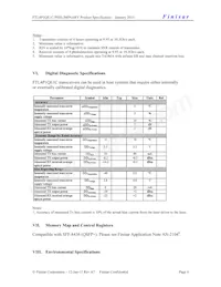 FTL4P1QE1C Datasheet Page 6
