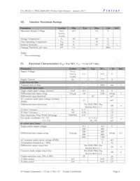 FTL4P1QL1C Datasheet Page 4