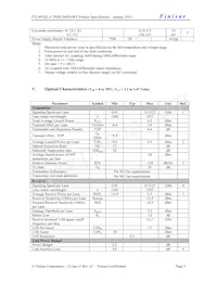 FTL4P1QL1C Datasheet Pagina 5