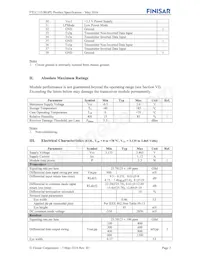 FTLC1152RGPL Datasheet Pagina 3