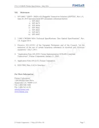 FTLC1152RGPL Datasheet Pagina 7