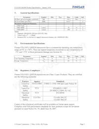 FTLC9551REPM Datasheet Page 5