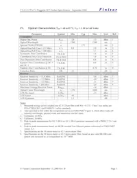 FTLF1217P2BTL Datasheet Page 5