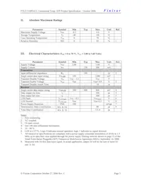 FTLF1318P2BCL Datasheet Page 3