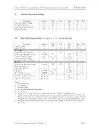 FTLF1318P2BCL Datasheet Pagina 3