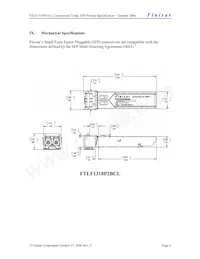 FTLF1318P2BCL Datasheet Pagina 6