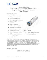 FTLF1318P3BTL Datasheet Cover