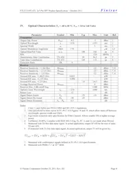 FTLF1319F1MTL Datasheet Page 4