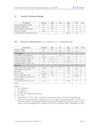 FTLF1322F2KTR Datasheet Page 3