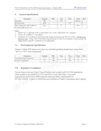 FTLF1322S2HTR Datasheet Page 5