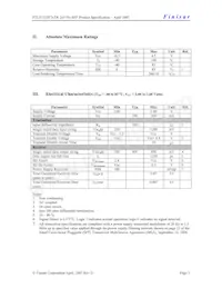 FTLF1323F2MTR Datasheet Page 3
