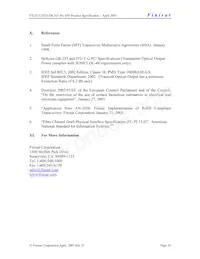 FTLF1323F2MTR Datasheet Page 10