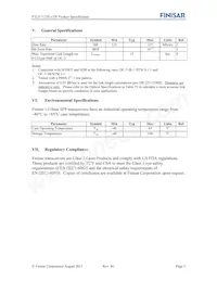 FTLF1323P1BTR Datasheet Page 5