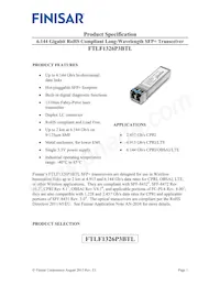 FTLF1326P3BTL Datasheet Cover