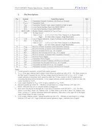 FTLF1328P2BNV數據表 頁面 2