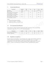 FTLF1328P2BNV Datasheet Page 5