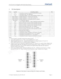 FTLF1421P1BCL Datasheet Page 2