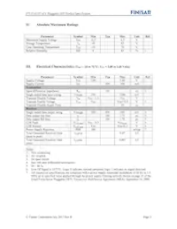 FTLF1421P1BCL Datasheet Page 3