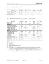 FTLF1421P1BTL Datenblatt Seite 3