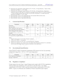 FTLF1424P2BCR Datasheet Page 5