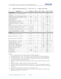 FTLF1424P2BCV Datasheet Pagina 4