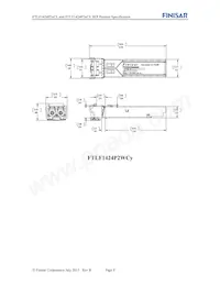 FTLF1424P2BCV數據表 頁面 8